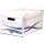 Fellowes BANKERS BOX Basic Archiv-Klappdeckelbox Maxi blau 10 Stück
