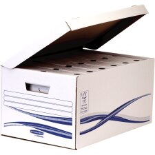Fellowes BANKERS BOX Basic Archiv-Set Maxi plus blau