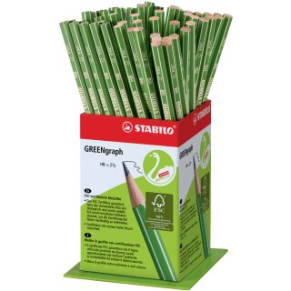STABILO Bleistift GREENgraph Härtegrad: HB 60er Display