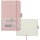 FABER-CASTELL Notizbuch DIN A6 kariert rose 194 Seiten