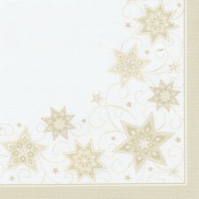 PAPSTAR Weihnachts-Motivservietten "Just Stars"...