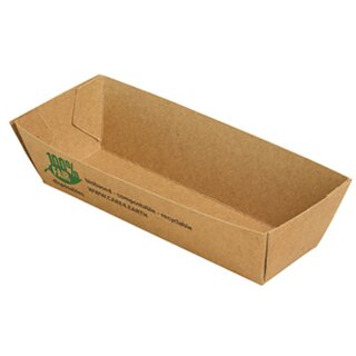 PAPSTAR Snacktray "pure" Maße: 185 x 35 x 30 mm 80 Stück
