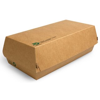 PAPSTAR Baguettebox "pure" Maße: 220 x 105 x 75 mm 25 Stück