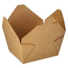 PAPSTAR Lunchbox "pure" 1.500 ml braun 50...