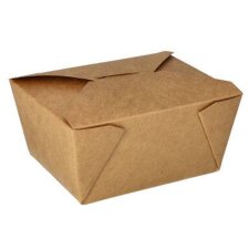 PAPSTAR Lunchbox "pure" 2.000 ml braun 50...