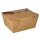 PAPSTAR Lunchbox "pure" 2.000 ml braun 50 Stück