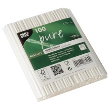 PAPSTAR Papier-Rührstäbchen "pure"...