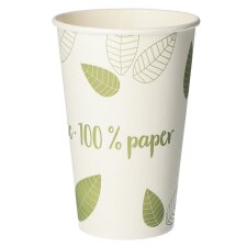PAPSTAR Papp-Trinkbecher "pure" ZERO 0,3 l...