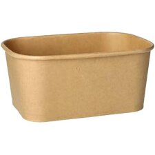 PAPSTAR Verpackungsbecher "pure" 1.000 ml braun...