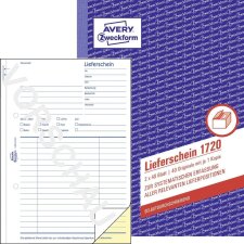 AVERY Zweckform Formularbuch "Lieferschein"...