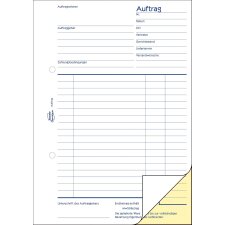 AVERY Zweckform Formularbuch "Auftrag" SD A5 2...