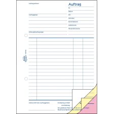 AVERY Zweckform Formularbuch "Auftrag" SD A5 3...