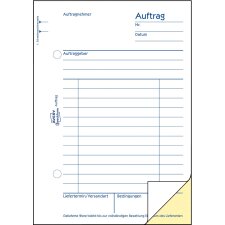AVERY Zweckform Formularbuch "Auftrag" SD A6 2...