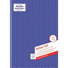 AVERY Zweckform Formularbuch "Auftrag" SD A4 2...