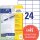 AVERY Zweckform Universal-Etiketten 70 x 36 mm weiß 720 Etiketten