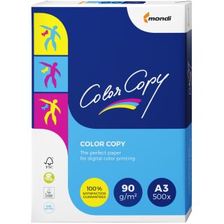 mondi Multifunktionspapier Color Copy A3 90 g/qm weiß 500 Stück
