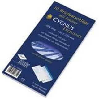 MAILmedia Briefumschlag CYGNUS EXCELLENCE DIN lang 10 Briefumschläge