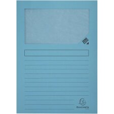 EXACOMPTA Sichtmappe FOREVER DIN A4 130 g/qm hellblau 100...