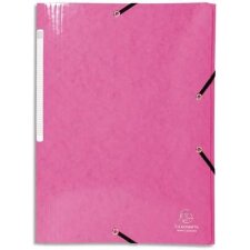EXACOMPTA Eckspannermappe Iderama A4 Karton rosa