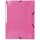EXACOMPTA Eckspannermappe Iderama A4 Karton rosa