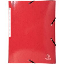 EXACOMPTA Eckspannermappe Iderama A4 Karton rot