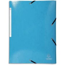 EXACOMPTA Eckspannermappe Iderama A4 Karton hellblau