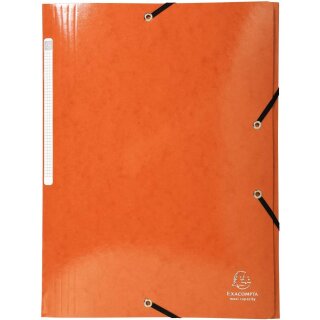 EXACOMPTA Eckspannermappe Iderama A4 Karton orange