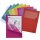 EXACOMPTA Sichtmappe FOREVER DIN A4 130 g/qm sortiert 25 Mappen
