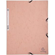 EXACOMPTA Eckspannermappe Aquarel A4 Karton korallenrot
