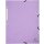 EXACOMPTA Eckspannermappe Aquarel A4 Karton malve