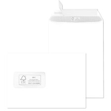 MAILmedia Versandtasche Offset weiß B4 ohne Fenster