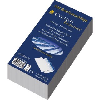 MAILmedia Briefumschlag CYGNUS EXCELLENCE DIN lang 100 Briefumschläge