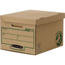 Fellowes BANKERS BOX EARTH Archiv-Klappdeckelbox Kubus...