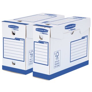 Fellowes BANKERS BOX Basic Archiv-Schachtel (B)100 x (T)345 x (H)253 mm 20 Stück