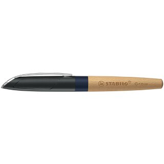 STABILO Füllhalter Grow blaubeerblau / buche