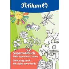 Pelikan Super-Malbuch "Mein Abenteuer Leben"...