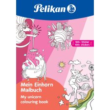 Pelikan Malbuch "Mein Einhorn" DIN A4 inkl. 100...