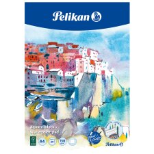 Pelikan Aquarellblock C4/20 DIN A4 150 g/qm 20 Blatt