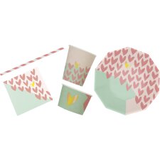folia Party-Box "Girls" 42-teilig