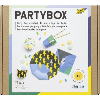 folia Party-Box "Boys" 42-teilig