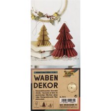 folia Wabendekor BERRY XMAS TREES 2er Set...
