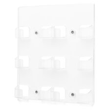 deflecto Visitenkartenhalter zur Wandmontage 6...