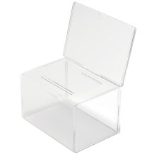 deflecto Aktionsbox aus Acryl glasklar (B)215 x (T)213 x...