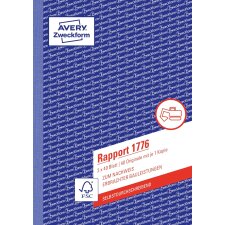 AVERY Zweckform Formularbuch "Rapport" A5 2 x...