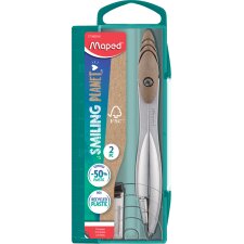 Maped Zirkelkasten STUDY SMILING PLANET 2-teilig