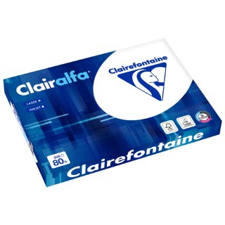 Clairefontaine Multifunktionspapier DIN A3 extra weiß 80 g/qm 500 Blatt