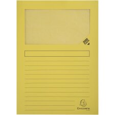 EXACOMPTA Sichtmappe FOREVER DIN A4 130 g/qm kanariengelb...