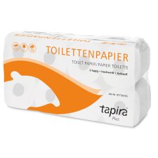 Tapira Toilettenpapier Plus 2-lagig weiß 8 Rollen...