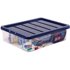 Fellowes Aufbewahrungsbox BANKERS BOX 12 Liter transparent