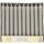 STARPAK Tafelkerzen 21 mm grau 30er Pack